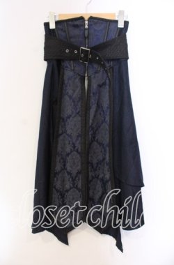 画像1: Qutie Frash / ベルトコルセット  ブルー O-25-11-27-073-QU-TO-OW-OS