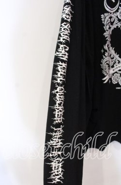 画像2: KRY CLOTHING / 「NIA」 ロングスリーヴ Tシャツ  ブラック O-25-11-27-074-EL-TO-IG-OS