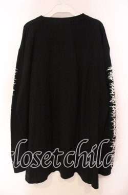 画像3: KRY CLOTHING / 「NIA」 ロングスリーヴ Tシャツ  ブラック O-25-11-27-074-EL-TO-IG-OS