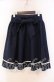 画像3: Amavel / ダブル釦サススカート  ネイビー O-25-11-27-081-CA-OP-IG-OS (3)