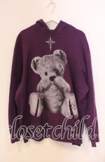 画像1: 【SALE】TRAVAS TOKYO / クマプリントプルオーバーパーカー  パープル O-25-11-27-085-PU-TO-IG-ZT518 (1)