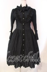 ALICE and the PIRATES / Le jardin secretシャツワンピース  クロ O-25-11-27-009-PA-OP-IG-OS