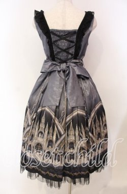 画像5: axes femme kawaii / クラシックカテドラルワンピース  クロ O-25-11-27-016-AX-OP-IG-OS