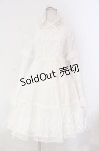 BABY,THE STARS SHINE BRIGHT / はわせドールワンピース&ヘッドドレスセット  シロ O-25-11-27-003-BA-OP-IG-OS