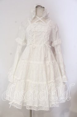 画像1: BABY,THE STARS SHINE BRIGHT / はわせドールワンピース&ヘッドドレスセット  シロ O-25-11-27-003-BA-OP-IG-OS