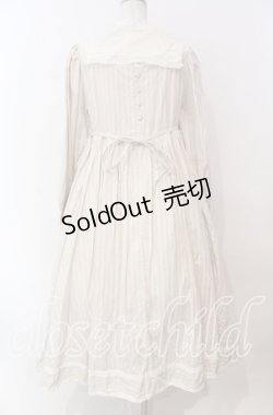 画像6: EXCENTRIQUE / スクエアネックワンピース OS アイボリー O-25-11-27-019-EL-OP-IG-OS