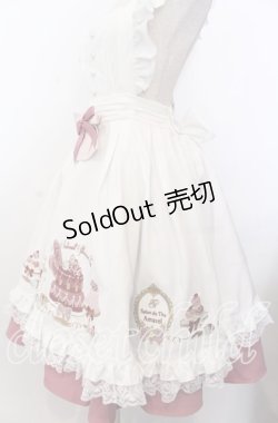 画像2: Amavel / 喫茶アマベルのアフタヌーン・ティーエプロンジャンパースカート F ピンク O-25-11-28-046-CA-OP-OW-OS