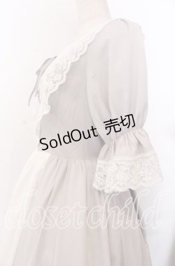 画像2: Chalmiere / シュエットワンピース M グレー O-25-11-28-048-LO-OP-OW-OS