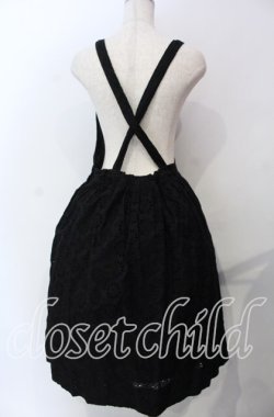 画像3: Jane Marple / アイレットレースのエプロンドレス M クロ O-25-11-28-052-JM-OP-OW-ZT1130U