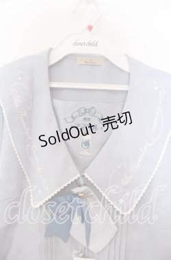 画像2: Amavel / 喫茶アマベルのクリームソーダブラウス F サックス O-25-11-28-054-CA-BL-OW-OS