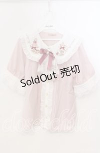 Amavel / 喫茶アマベルのアフタヌーン・ティーブラウス F ピンク O-25-11-28-056-CA-BL-OW-OS