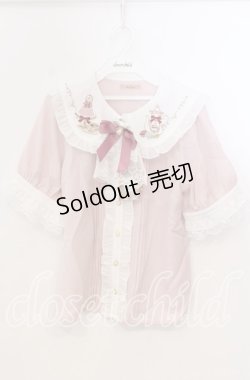 画像1: Amavel / 喫茶アマベルのアフタヌーン・ティーブラウス F ピンク O-25-11-28-056-CA-BL-OW-OS