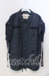 画像1: 【SALE】RNA / ラットptミリタリーシャツ M ブルー O-25-11-28-060-PU-BL-OW-ZT514 (1)