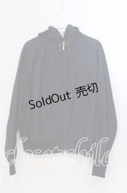 画像1: Jane Marple / Layered frill hooded parka　パーカー M ネイビー O-25-11-28-062-JM-TO-OW-OS