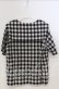 画像2: MILK / ギンガムチェック半袖セーラーブラウス  クロ O-25-11-28-064-ML-BL-OW-ZT1130R (2)