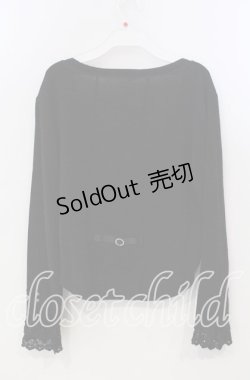 画像3: axes femme / ボタン配色カーディガン M クロ O-25-11-28-080-AX-TO-OW-OS