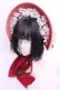 画像1: Hoshibako Works / 西洋人形魔法ボンネット  アカ O-25-11-28-1047-LO-AC-IG-OS (1)