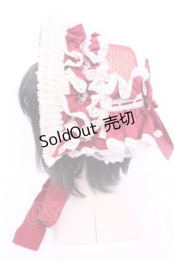 画像2: Hoshibako Works / 西洋人形魔法ボンネット  アカ O-25-11-28-1047-LO-AC-IG-OS