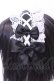 画像2: LOLITAその他 / レースアップヘッドドレス  クロ×シロ O-25-11-28-1049-LO-AC-OW-OS (2)