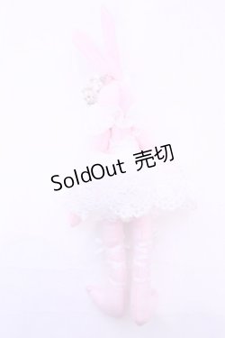 画像2: ROSE ROUGE / おめかしウサギチャーム  ピンク O-25-11-28-1005-LO-ZA-IG-OS