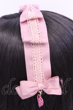 画像2: m petit by misako / サンリオコラボ　ヘッドドレス  ピンク O-25-11-28-1055-LO-AC-OW-OS