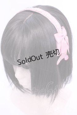 画像1: m petit by misako / サンリオコラボカチューシャ  ピンク O-25-11-28-1057-LO-AC-OW-OS