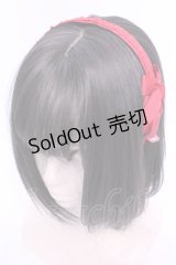 m petit by misako / サンリオコラボカチューシャ  アカ O-25-11-28-1058-LO-AC-OW-OS