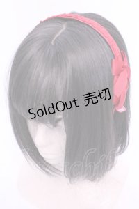 m petit by misako / サンリオコラボカチューシャ  アカ O-25-11-28-1058-LO-AC-OW-OS