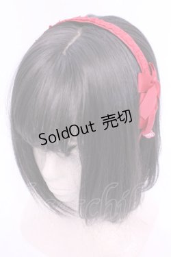 画像1: m petit by misako / サンリオコラボカチューシャ  アカ O-25-11-28-1058-LO-AC-OW-OS