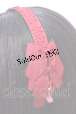 画像2: m petit by misako / サンリオコラボカチューシャ  アカ O-25-11-28-1058-LO-AC-OW-OS