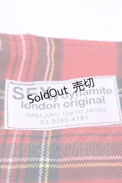 画像2: SEXY DYNAMITE LONDON / ヒップパッド  レッド×ブラック O-25-11-28-1006-PU-AC-OW-OS
