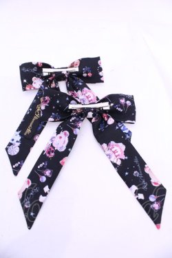 画像2: Royal Princess Alice / Skull Psycho bearsヘアクリップセット  クロ O-25-11-28-1066-LO-AC-IG-OS