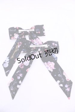 画像2: Royal Princess Alice / Skull Psycho bearsヘアクリップセット  クロ O-25-11-28-1066-LO-AC-IG-OS