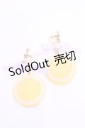 MERCI MEL / フローズンハニーレモンピアス  イエロー O-25-11-28-1067-LO-AC-IG-OS