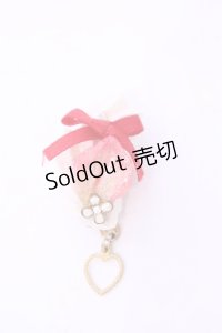 MERCI MEL / 苺ホイップ片耳イヤカフ  オフ×アカ O-25-11-28-1068-LO-AC-IG-OS