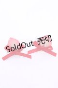 MERCI MEL / 苺ホイップ両耳イヤカフ  オフ×アカ O-25-11-28-1070-LO-AC-IG-OS
