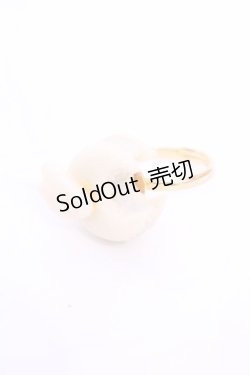 画像1: MERCI MEL / ムーンマカロンリング  オフ O-25-11-28-1073-LO-AC-IG-OS