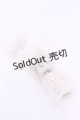 MERCI MEL / 星マカロンゴムブレスレット  グレー×オフ O-25-11-28-1074-LO-AC-IG-OS