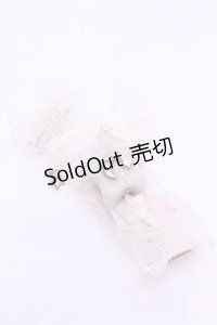 MERCI MEL / 星マカロンゴムブレスレット  グレー×オフ O-25-11-28-1074-LO-AC-IG-OS