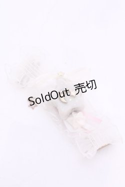 画像1: MERCI MEL / 星マカロンゴムブレスレット  グレー×オフ O-25-11-28-1074-LO-AC-IG-OS