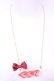 画像2: MERCI MEL / 苺ホイップネックレス  オフ×アカ O-25-11-28-1078-LO-AC-IG-OS (2)