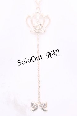 画像1: m petit by misako / TT*AMクラウンネックレス  ゴールド O-25-11-28-1079-LO-AC-OW-OS