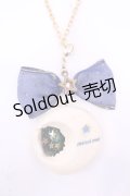 MERCI MEL / ムーンナイトマカロンネックレス  ネイビー×イエロー O-25-11-28-1082-LO-AC-IG-OS