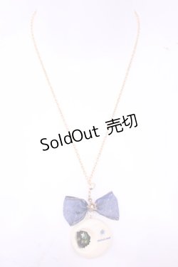 画像2: MERCI MEL / ムーンナイトマカロンネックレス  ネイビー×イエロー O-25-11-28-1082-LO-AC-IG-OS