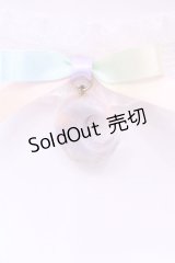 MERCI MEL / ムーンマカロンゴムチョーカー  オフ×マルチカラー O-25-11-28-1084-LO-AC-IG-OS