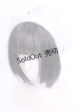 画像1: m petit by misako / AM*NIカメオベレー  オフ O-25-11-28-1089-LO-AC-IG-OS