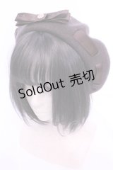 m petit by misako / AM*NIカメオベレー  ブラウン O-25-11-28-1091-LO-AC-IG-OS