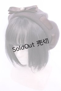 m petit by misako / AM*NIカメオベレー  ブラウン O-25-11-28-1091-LO-AC-IG-OS