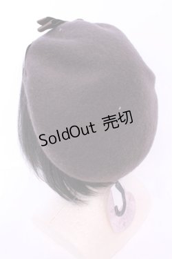 画像2: m petit by misako / AM*NIカメオベレー  ブラウン O-25-11-28-1091-LO-AC-IG-OS