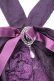 画像2: MARBLE / アンティークブローチ付きゴシック調レースタイ  パープル O-25-11-28-1008-GO-ZA-OW-OS (2)